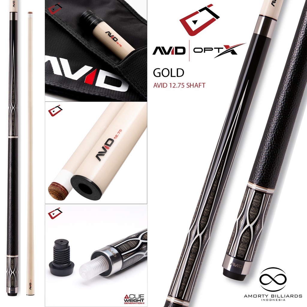 Cuetec Avid Opt-X Gold / Stick Play
