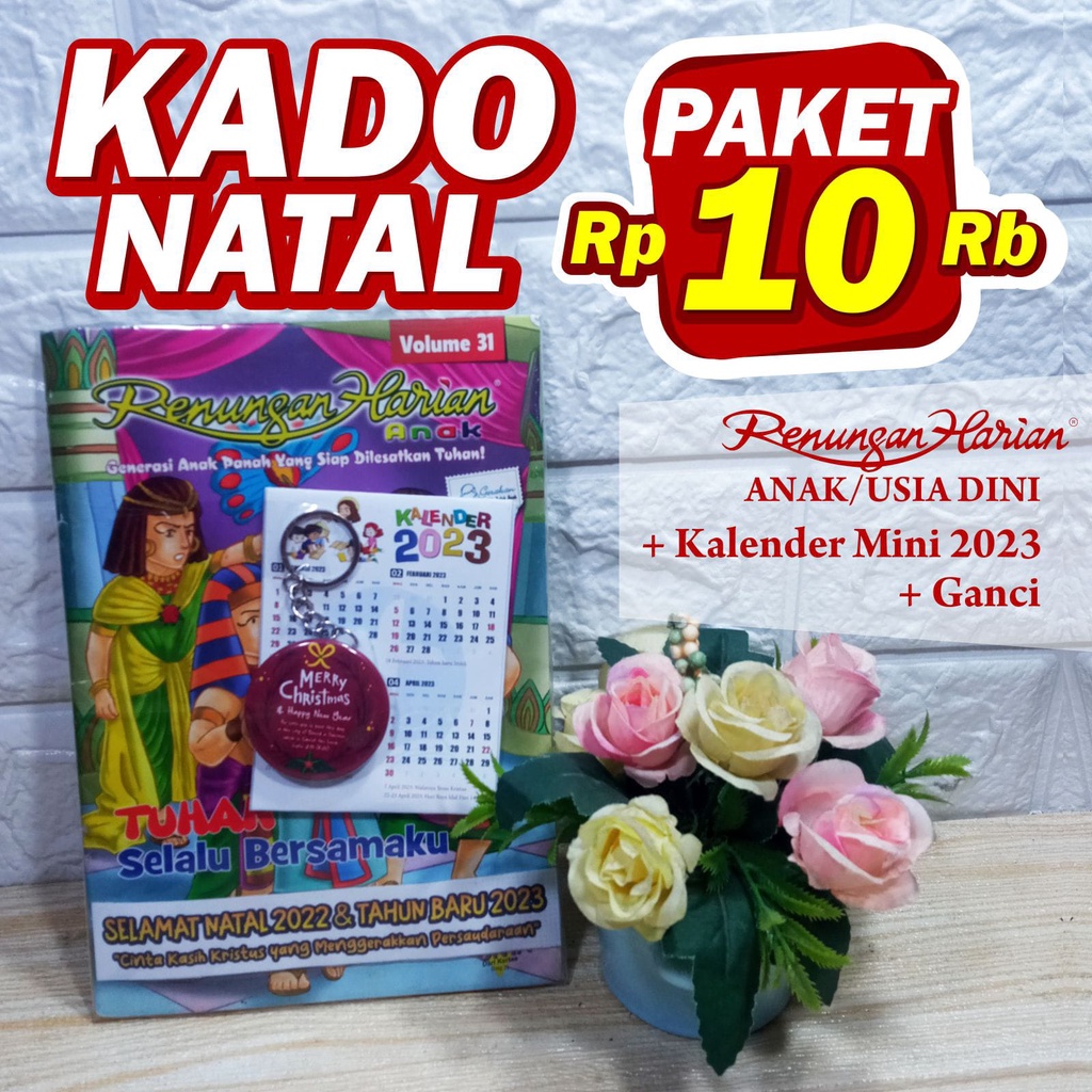 Kado Natal 2022 untuk Anak, Sekolah Minggu