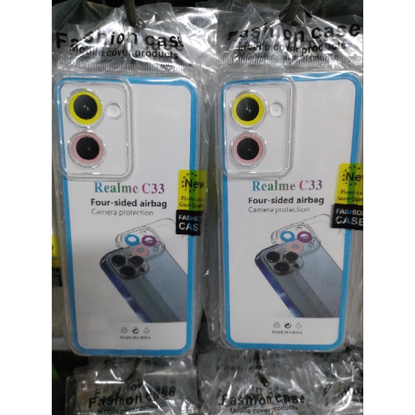 Softcase Realme C33 Silikon Casing Selicon Case Bening Transparan Pelindung Pro Camera