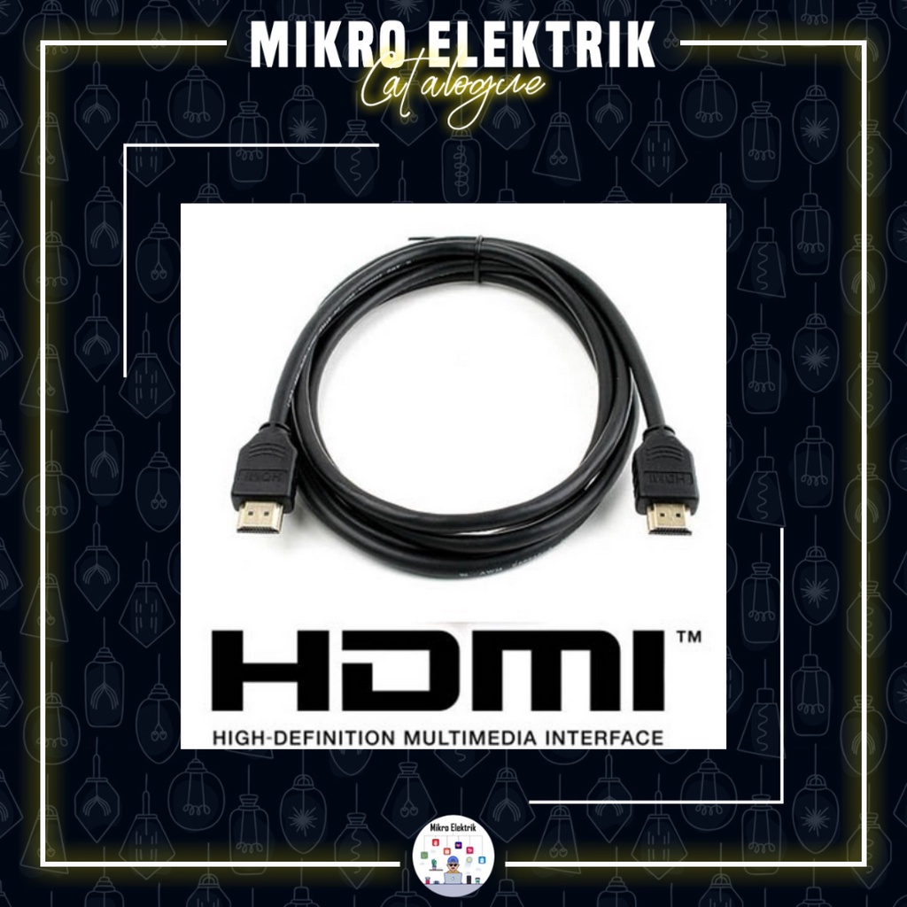 Kabel HDMI TO HDMI Male to male 1.5M