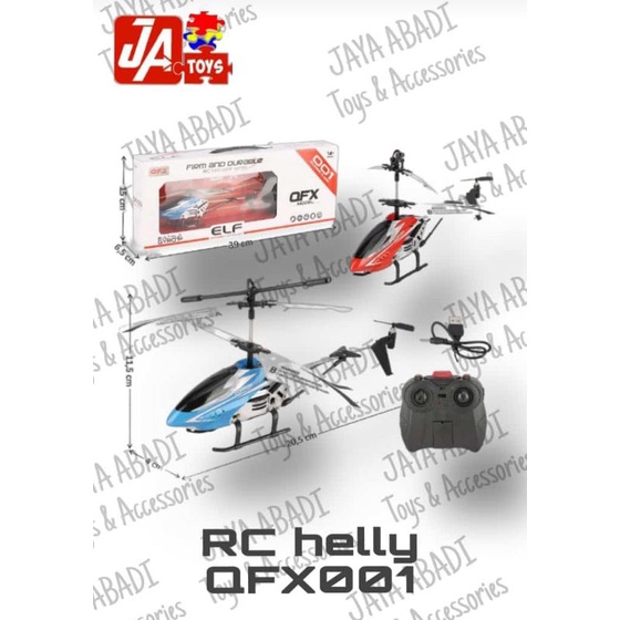 QFX001 Mainan Remote Control Helly Copter bisa terbang