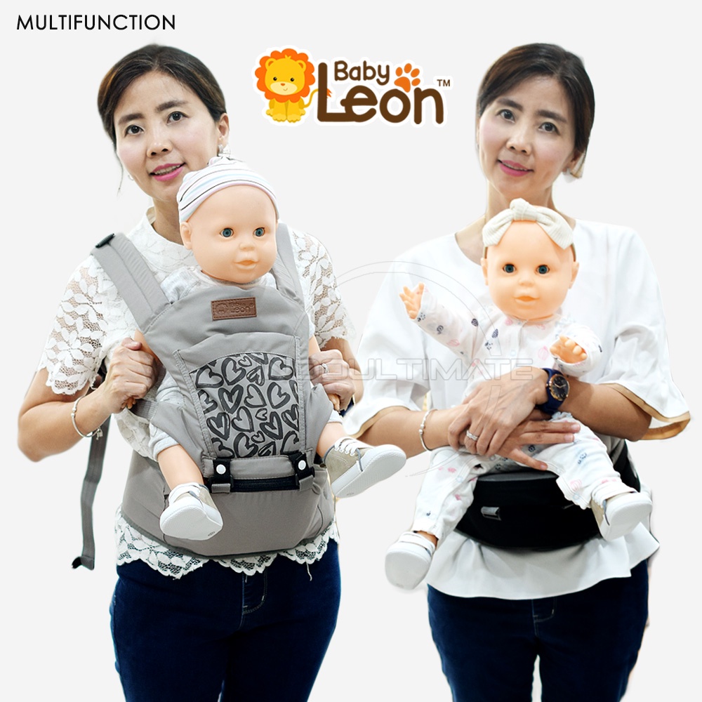 Gendongan Hipseat Bayi 5in1 Tanpa Topi BY-6088 Gendongan Bayi Depan Hipseat Baby Carrier 5 Posisi Model Terbaru Gendongan Bayi Samping Multifungsi Gendongan Instan