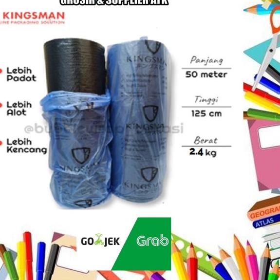 

Plastik Bubble / Bubble Wrap 125cm x 50m - 2kg 125cmx50m, Putih