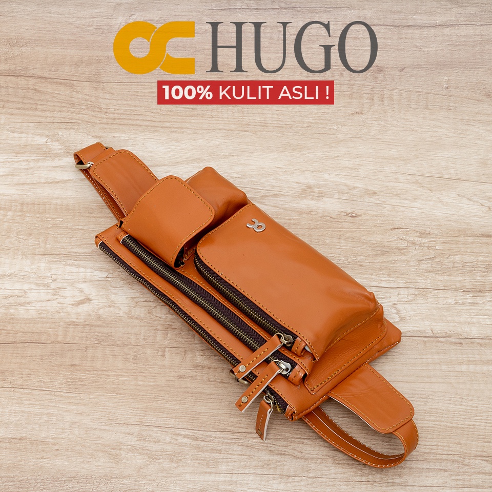 Waistbag TAS Kulit Asli  OC-HUGO