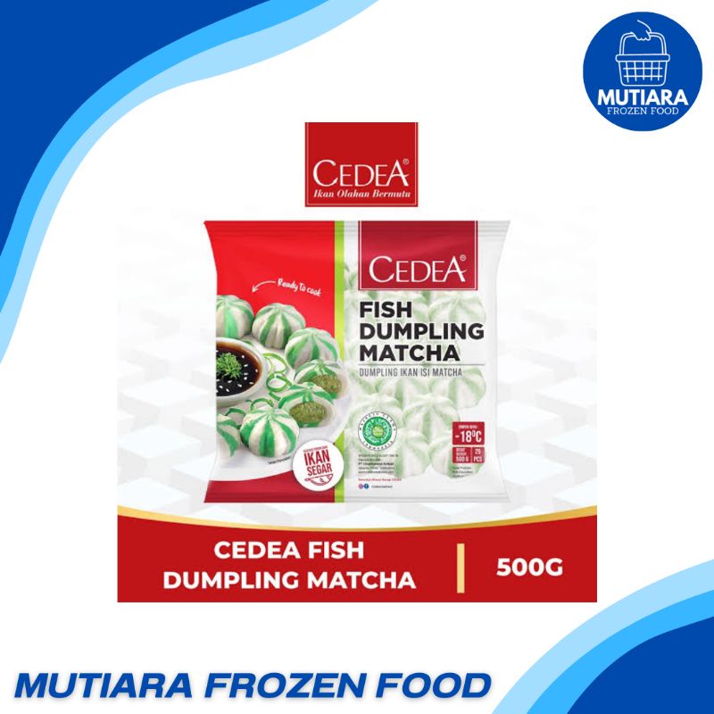 

CEDEA FISH DUMPLING MATCHA 500gr