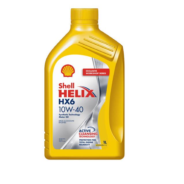 Oli Mesin Mobil Shell Helix HX6 10W-40 (1L)