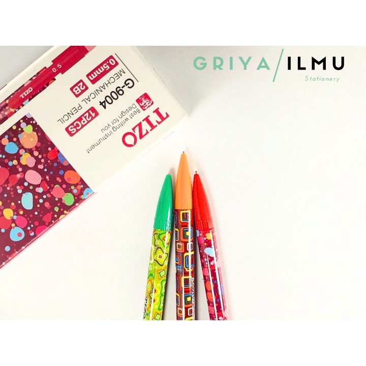 

Pensil Mekanik/Mechanical Pencil 2B TIZO G-9004 0.5mm (0231350)