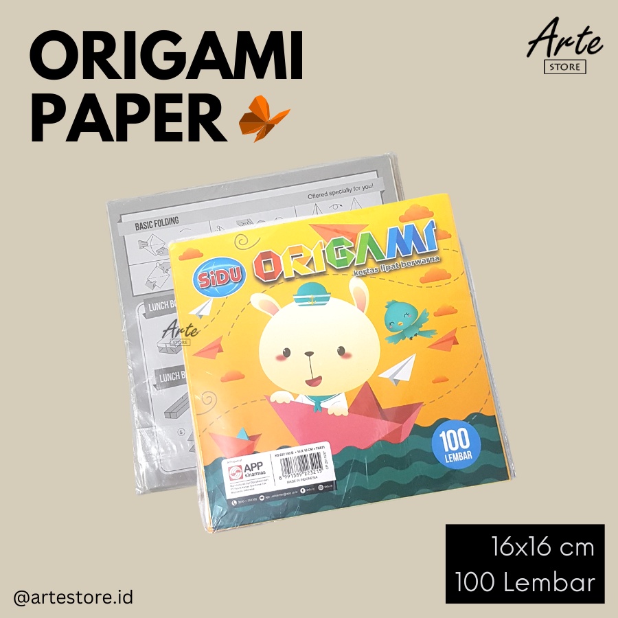 Kertas Origami Paper SIDU 16x16 cm