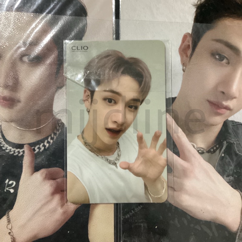 (BOOKED) CLIO Bang Chan Photocard Mild version