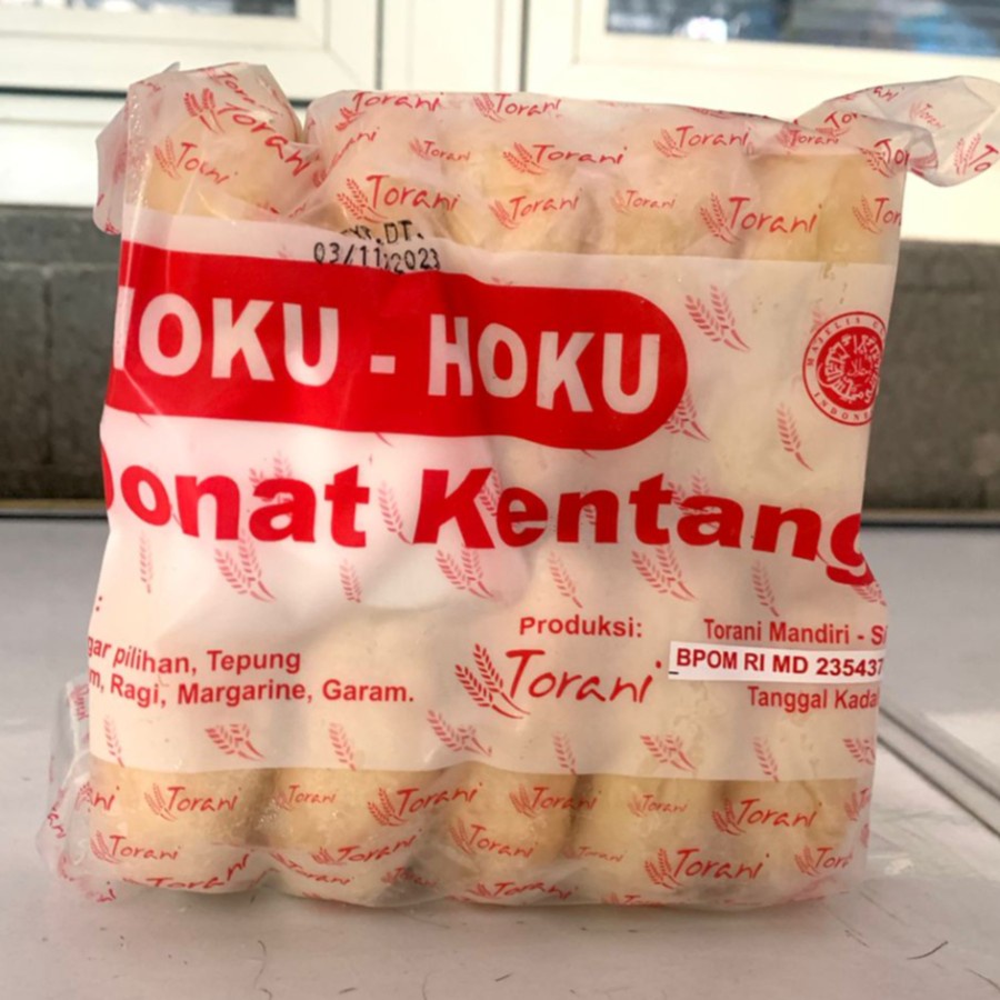 

Hoku - Hoku Donat Kentang + Gula 400 Gram (isi 10)