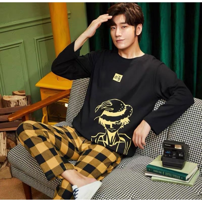 Piyama Cowok Dewasa Import PP/Piyama Baju Tidur Pria Dewasa Import