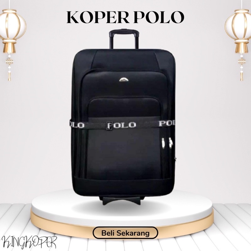 Koper Polo 18 inch Polo - koper kain - koper bagasi - koper murah - koper bahan - tas koper