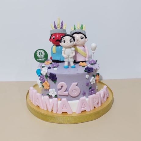 

kue ulang tahun ondel ondel 15cm