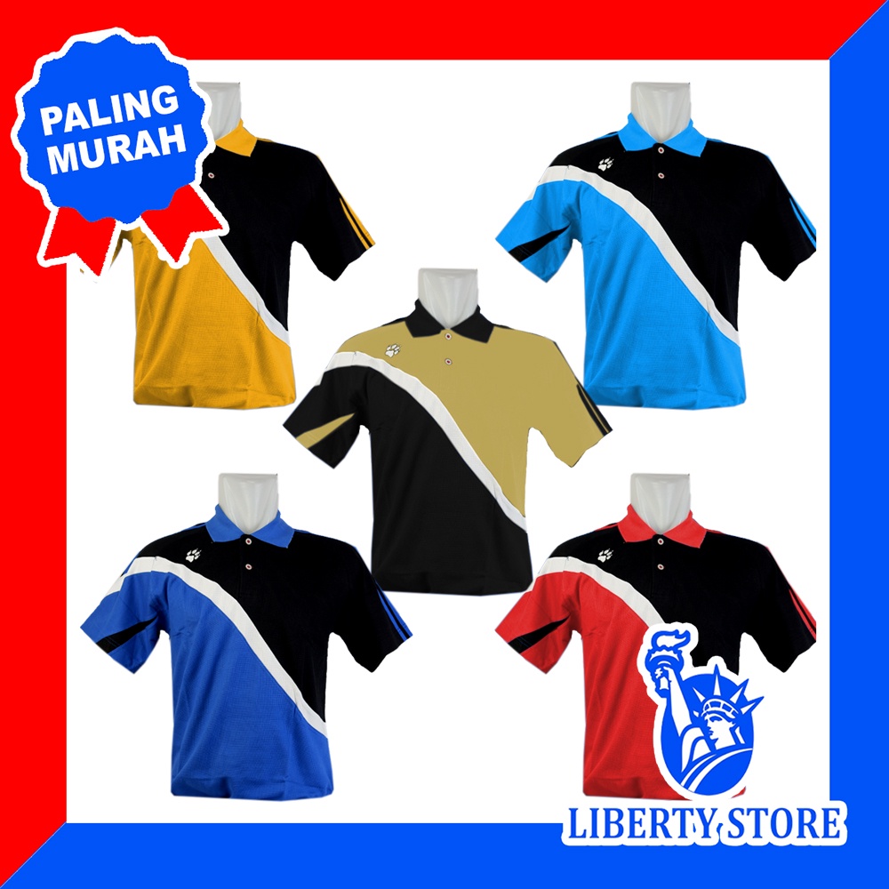 Baju Atasan Olahraga Lengan Pendek Wanita Pria DICK WOLVES BARONI POLO