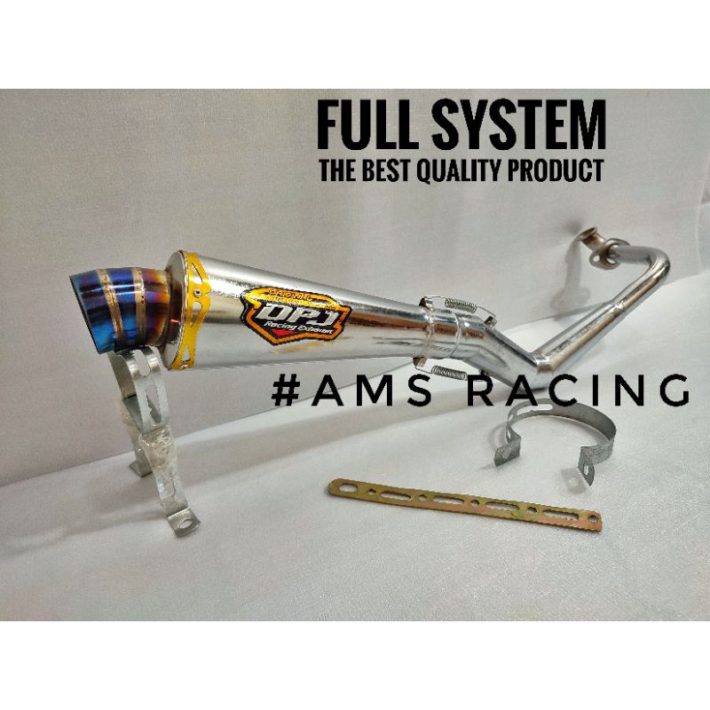 Knalpot Racing DPJ Beat fi/beat karbu/beat street/beat new/beat pop/scoopy karbu/scoopy fi/scoopy ne