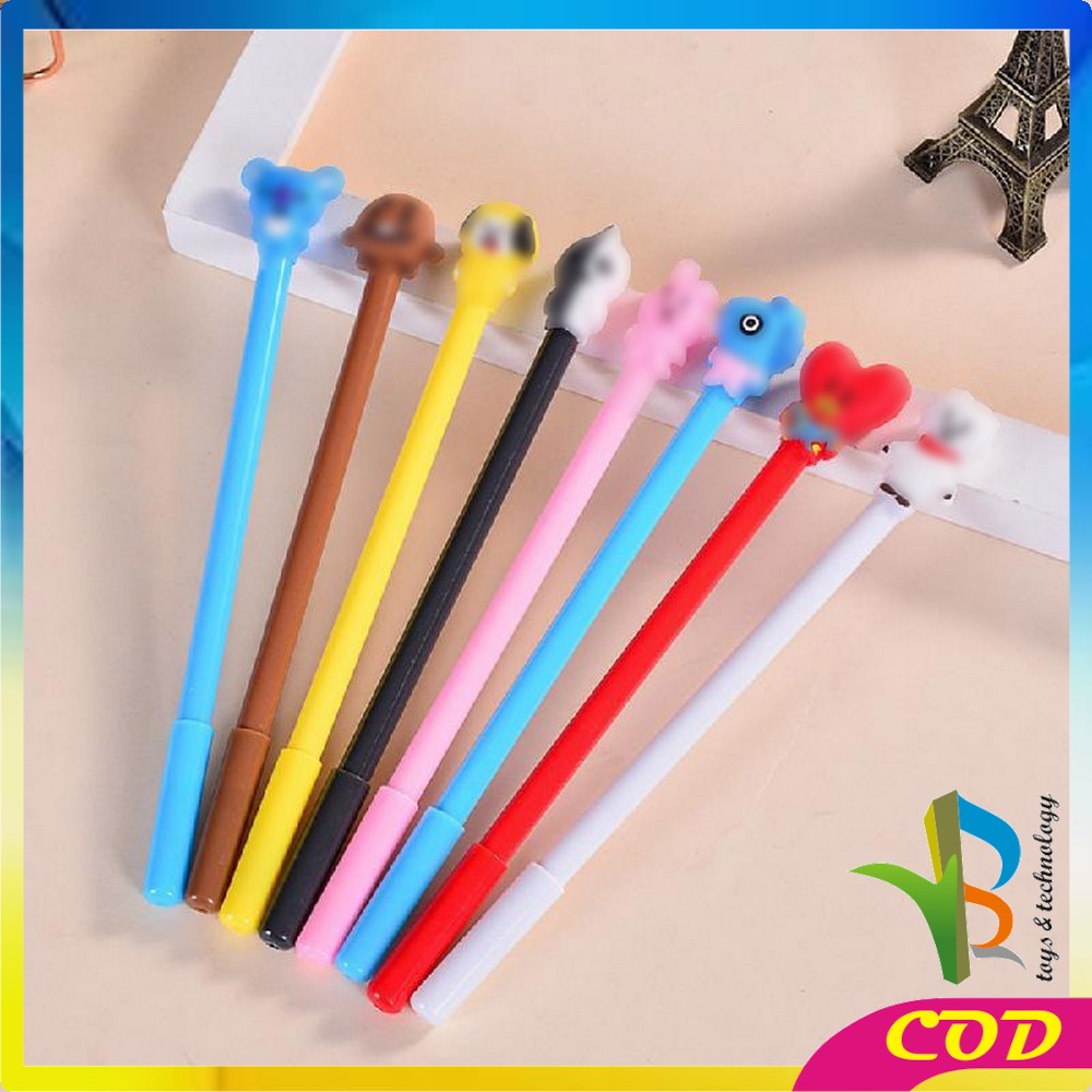 RB-A1 Pena ARMY Cute Cartoon Ballpoint Pen Pulpen Gel Lucu Murah