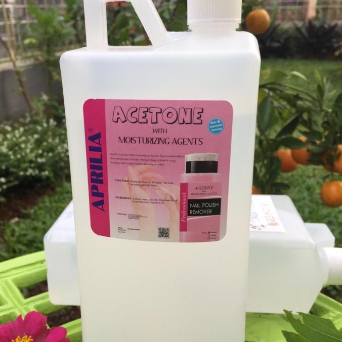 aseton super/ acetone / pembersih cat / kutek gel kuku aprilia
