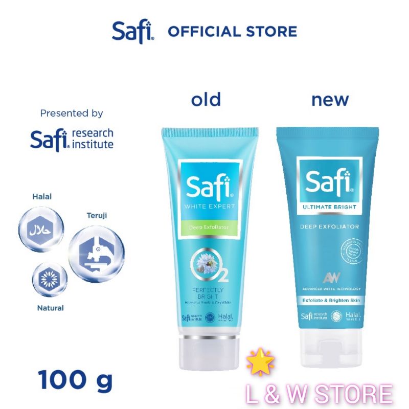 Safi Ultimate Bright Deep Exfoliator 100gr/HALAL