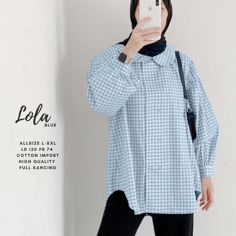 (BISA COD) LOLA/MEDINA/KIRANA/IRISH/IVY/ TIFFANY ORIGINAL PRODUK ATASAN TERBARU