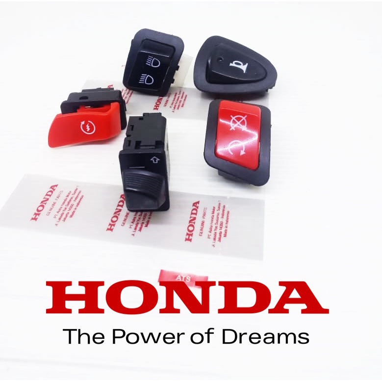 TOMBOL SET  BEAT FI BEAT ESP BEAT POP VARIO125LED VARIO150 LED SCOOPY NEW REVO FI +ENGIN ON OFF PLUS  SATETR TOMBOL VIETNAM