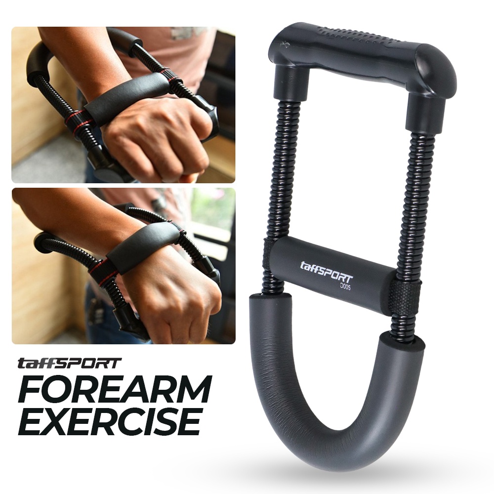 Chang Sheng Alat Fitnes Forearm Exercise - OMSE8RBK Black