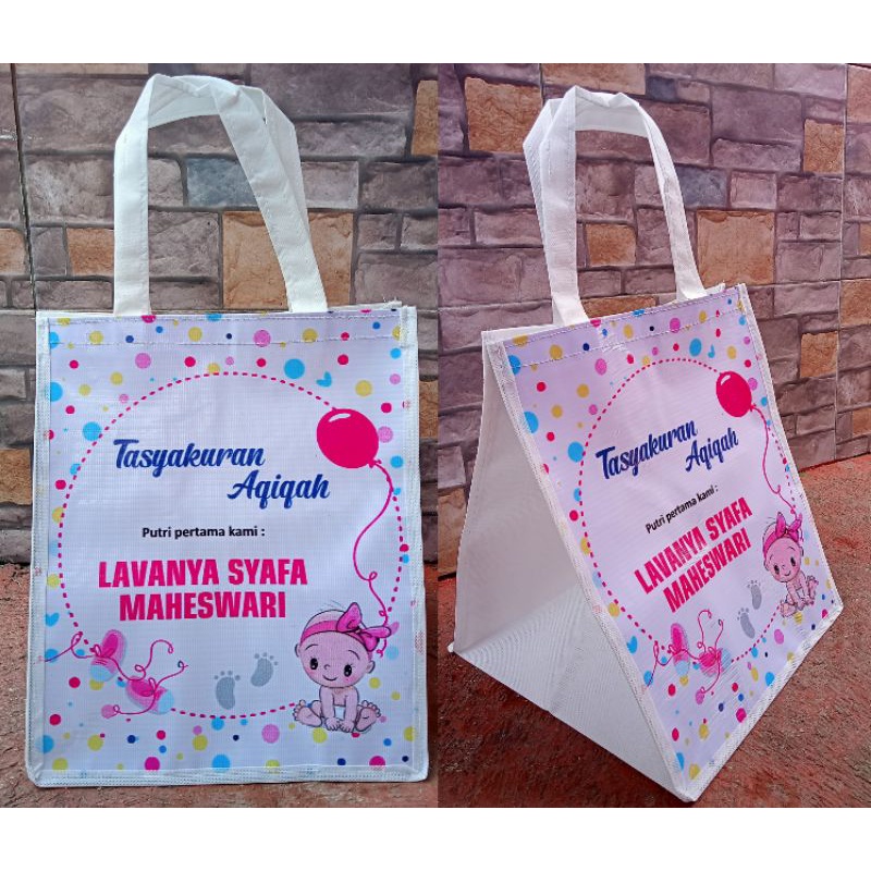 

Tas Tasyakuran Aqiqah ( Uk Dus 20 x 20 )