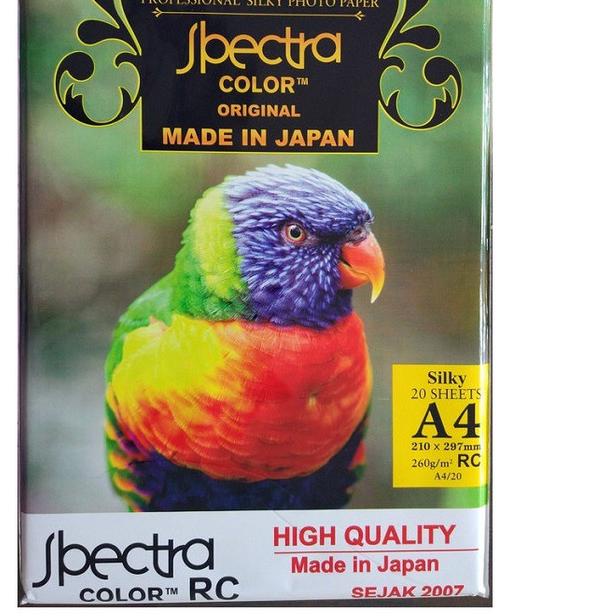 

Photo Paper Silky Spectra 260GSM High Quality