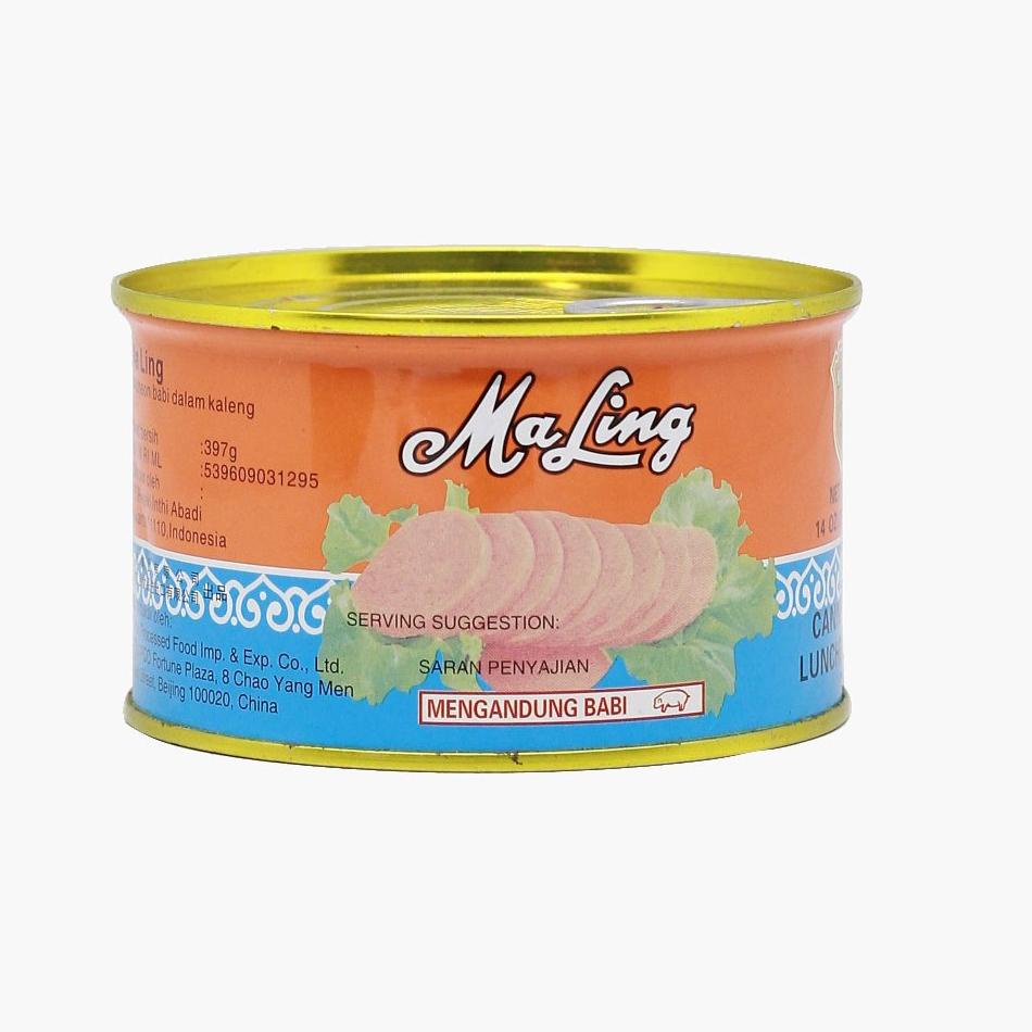 

⇥ Maling Pork FYF / Maling TTS / Maling Ham / Luncheon Meat 397gr / Lap Jiong ㄲ