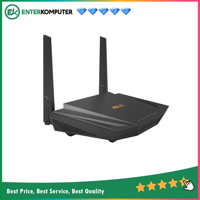 Asus Wireless Router with AiMesh Dual Band WiFi 6 AX1800 - RT-AX56U