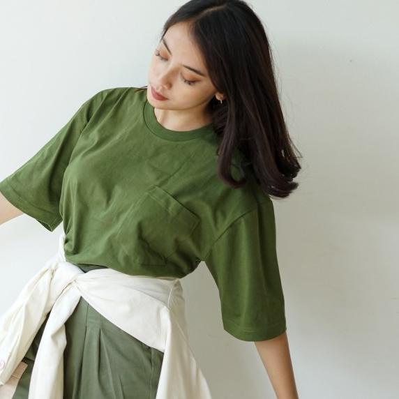 Sipolos Kaos Oversize Pocket Series - White - M