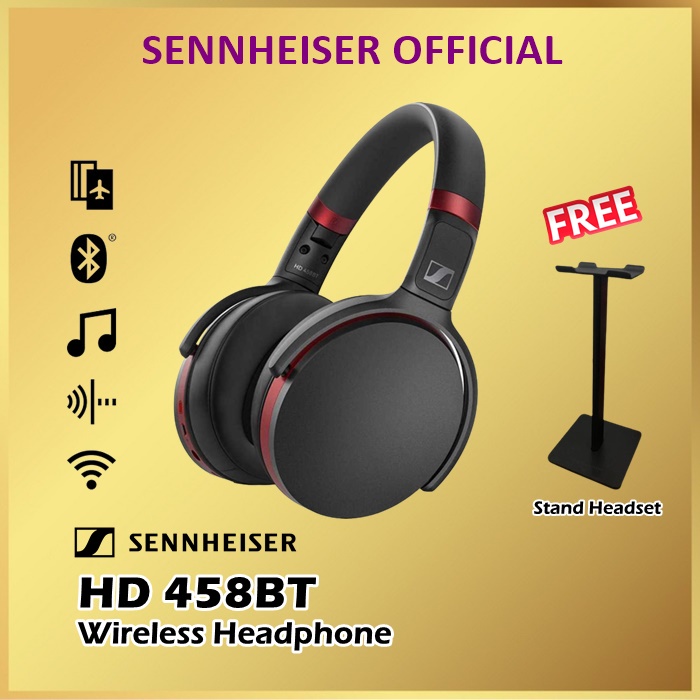 Sennheiser HD 458BT Wireless Headphone Headset HD458BT HD458 BT HD 458