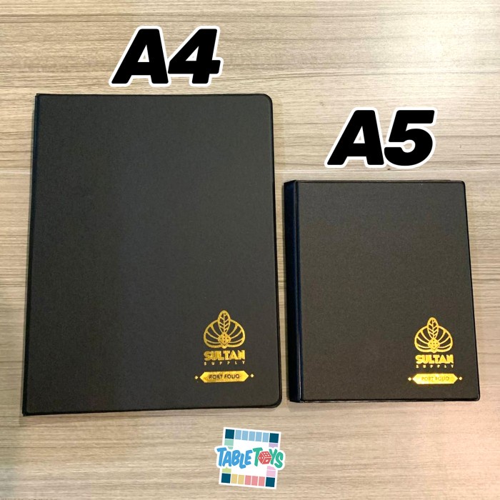 SULTAN PORTFOLIO BINDER ALBUM BLACK (10 PAGE)