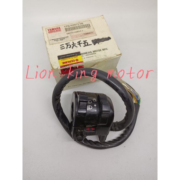 SAKLAR KIRI HOLDER LAMPU KIRI 1TN RXKING KOBRA RX KING COBRA 1983-1994 RXS RX115 ORI ASLI ORIGINAL Y