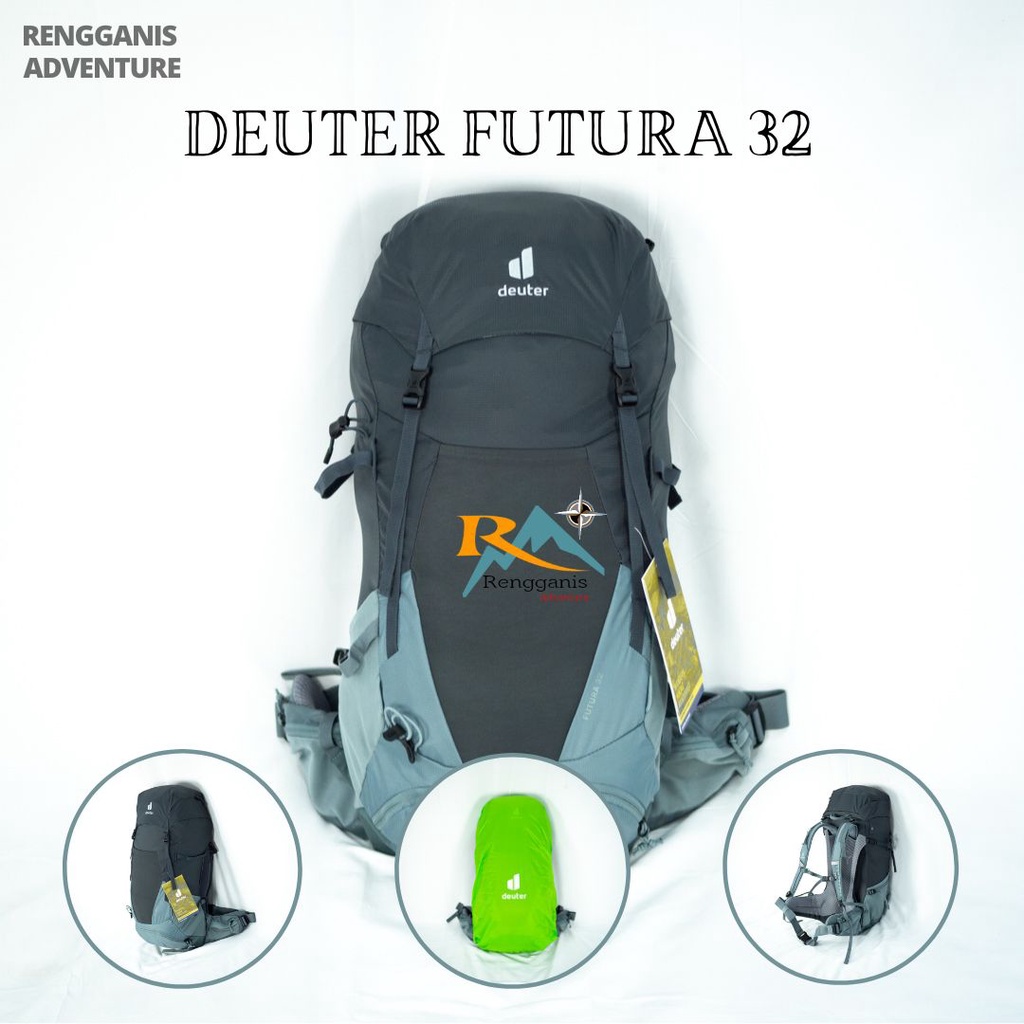 Tas Carrier DEUTER AIR CONTACT CORE 40+10 L FUTURA 32 L FUTURA AIR TREK 50+10 LITER Ransel Hiking Gunung