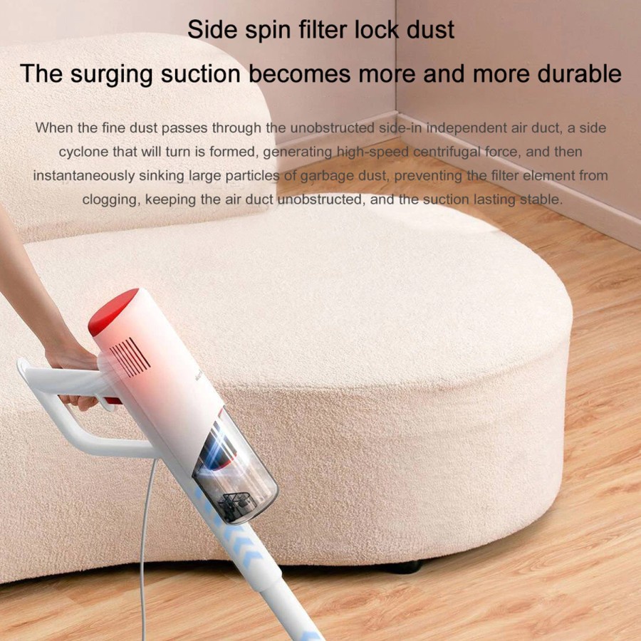 Deerma DX300 Handheld Vacuum Cleaner - Penghisap Penyedot Debu