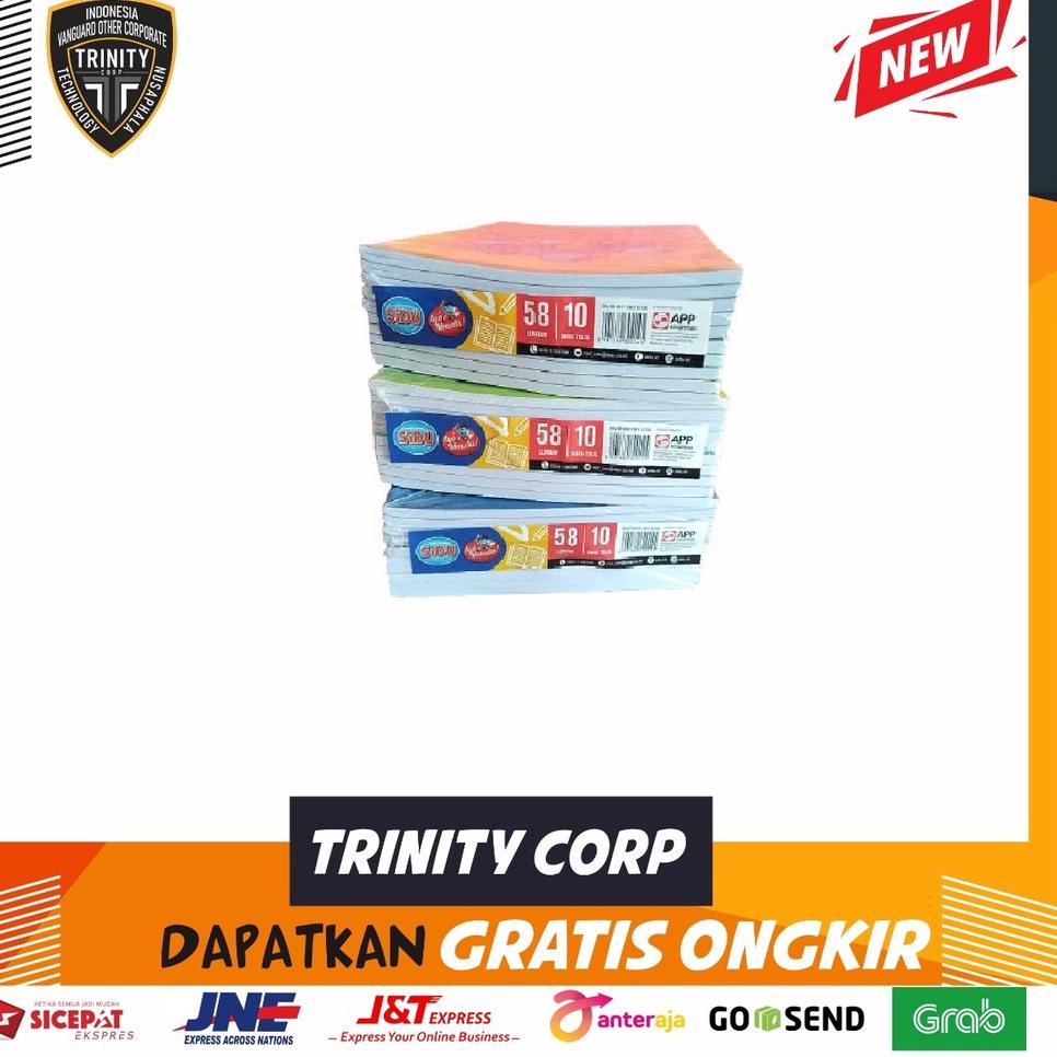 

PALING DICARI BUKU TULIS SIDU 58 LEMBAR 1 PACK ISI 10 BUKU # 873