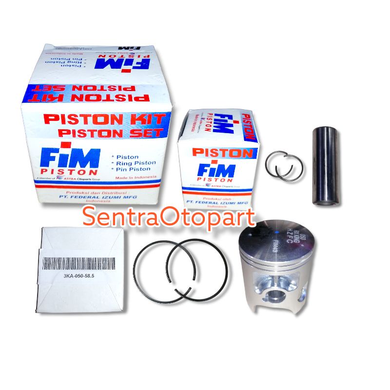 Piston seher kit rxk rx king oversize 50 fim