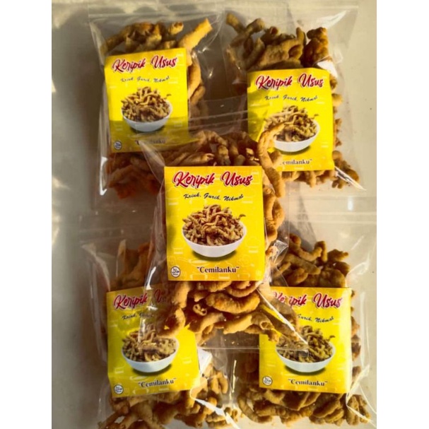 Keripik Usus Ayam Gurih Renyah