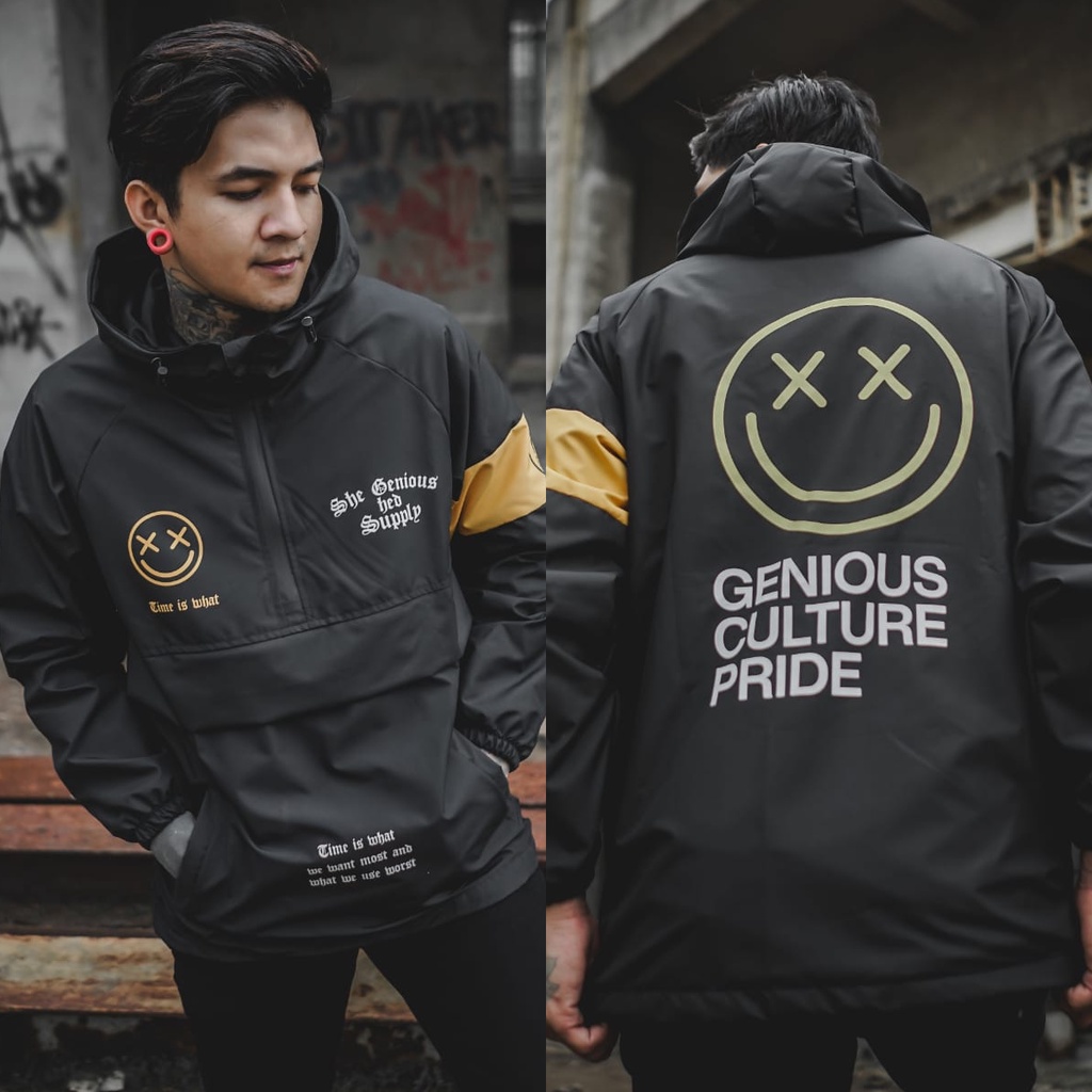 Jaket Cagoule Codie Black Original Salvio Hexia