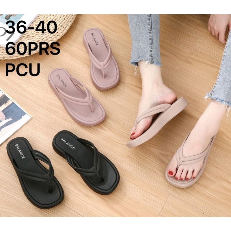 Sandal Jepit Jelly Import Sandal Wanita DONA Balance 2801 Slip On