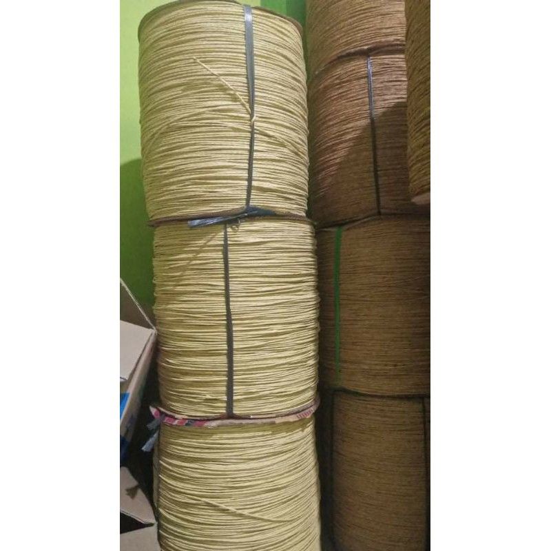 

Tali kertas tali rami 2mm / 3mm / 4mm putih, coklat, kraft