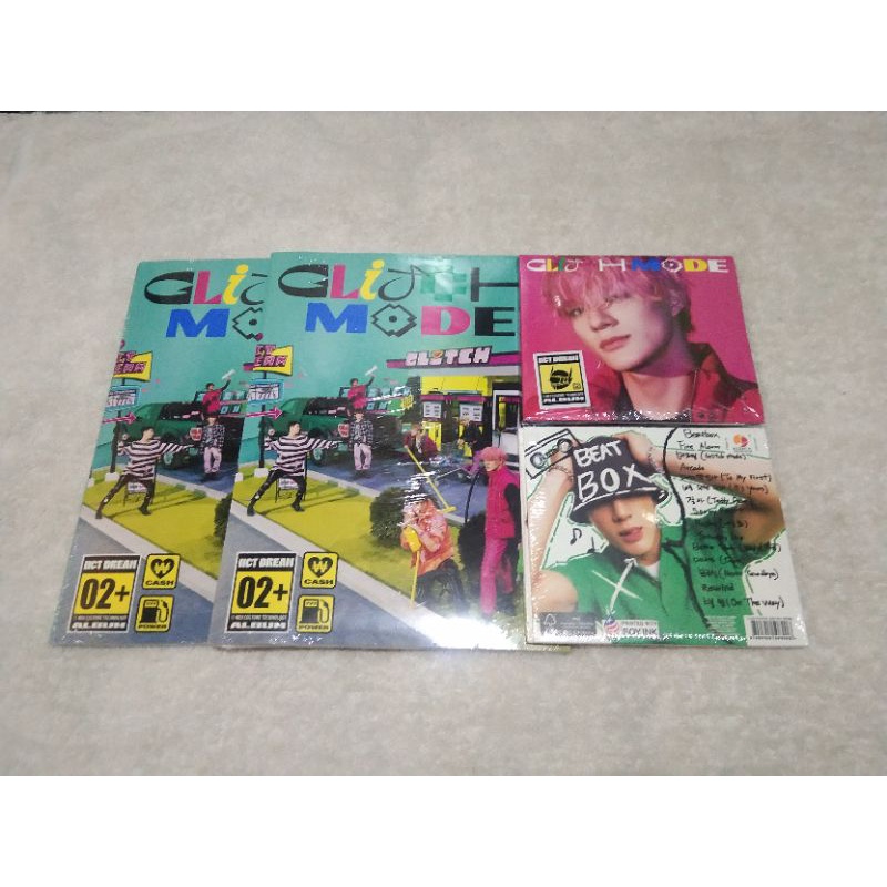 (CLEARANCE || READYSTOK) SEALED ALBUM PHOTOBOOK GLITCH MODE GLIMO