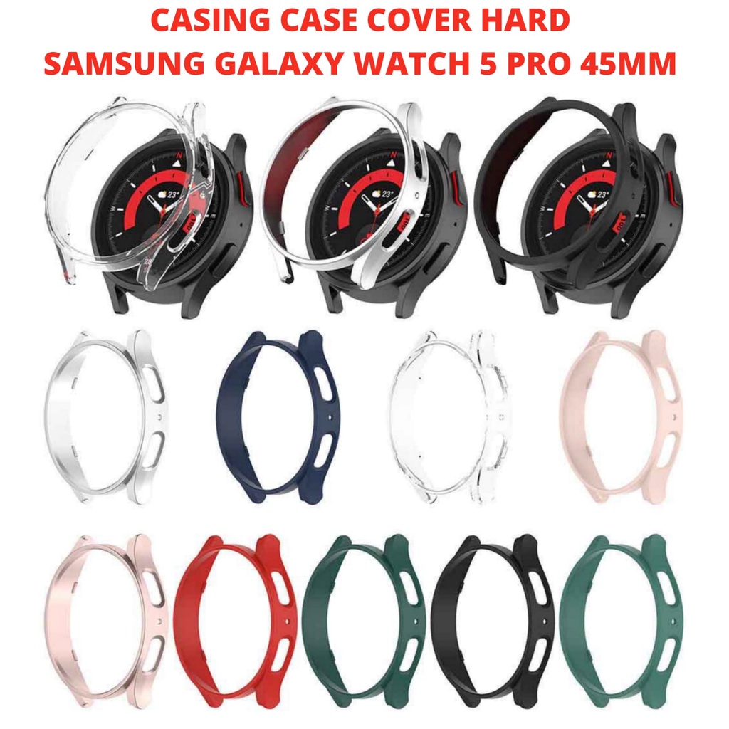 Casing Case Cover Hard Samsung Galaxy Watch 5 Watch5 PRO 45mm Bumper