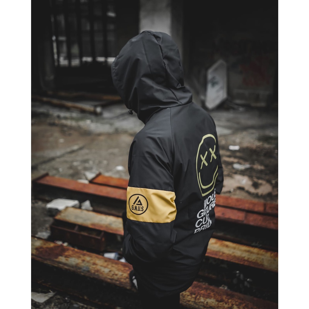 Jaket Cagoule Codie Black Original Salvio Hexia