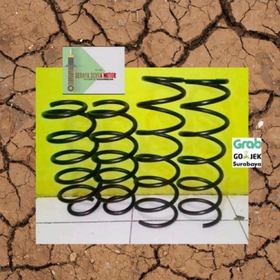 coil spring per keong standart toyota yaris bakpao original set depan belakang