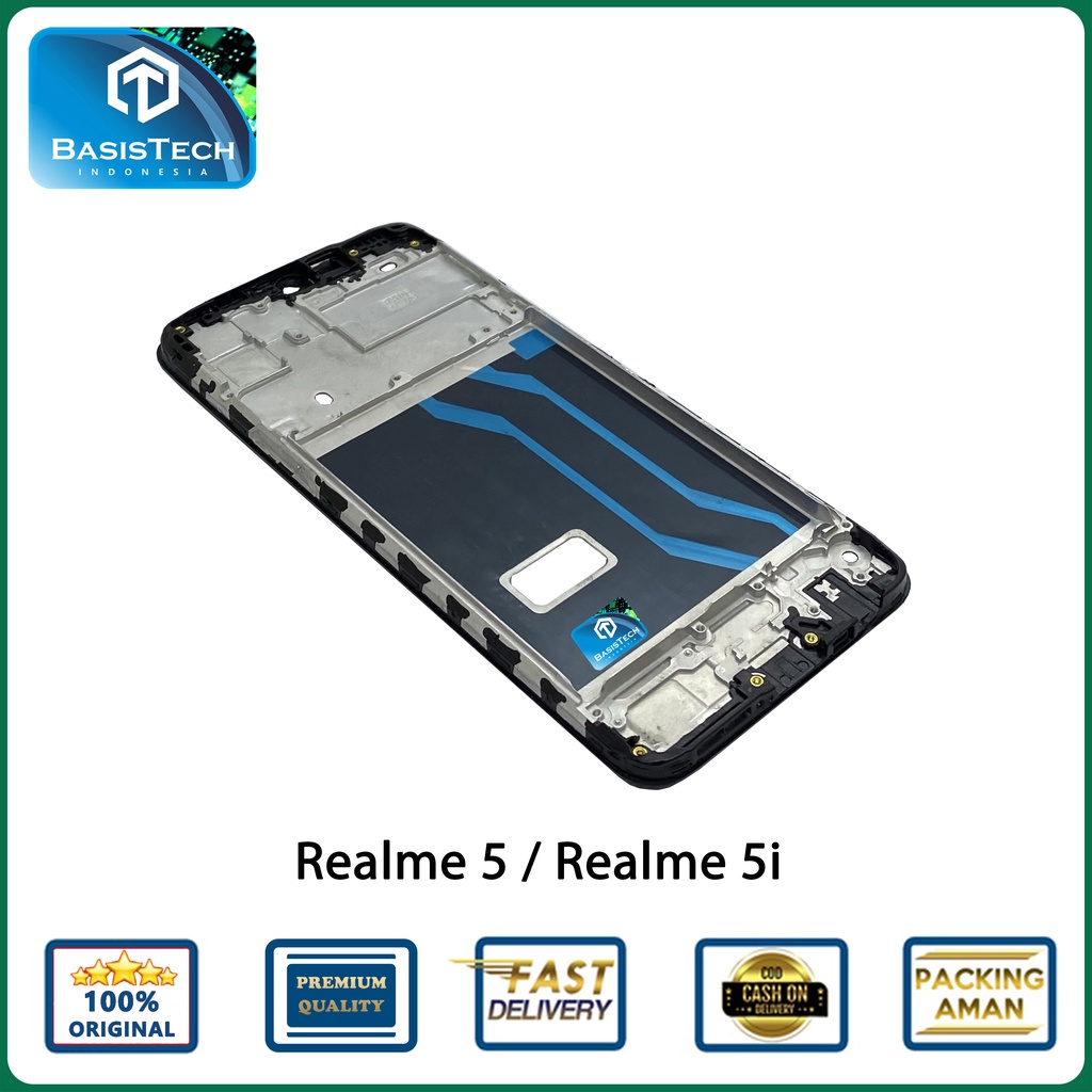 FRAME TATAKAN LCD REALME 5 5i - BASISTECH ORIGINAL QUALITY