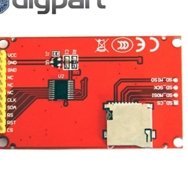 LCD 1.8 TFT SPI Serial ST7735 128160 pixel RGB Arduino Raspberry