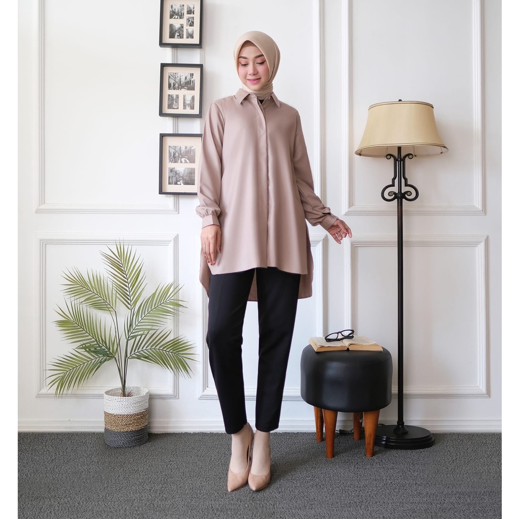 Kameja Wanita Terbaru 2022 Kekinian Viral//Kameja Wanita Lengan Panjang Terbaru//Baju Atasan Wanita 