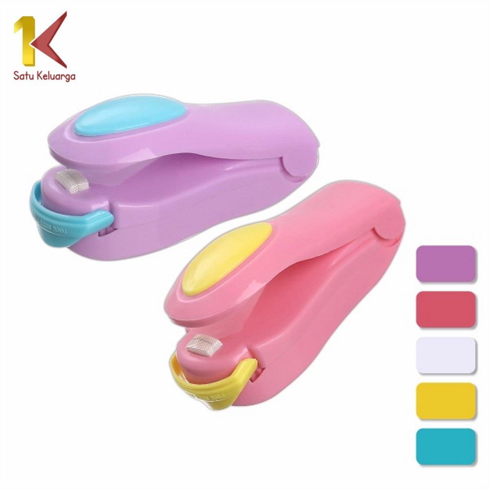 Satu Keluarga Alat Perekat Plastik Elektrik C314 Perekat Snack Makanan Mini Hand Sealer Portable / A