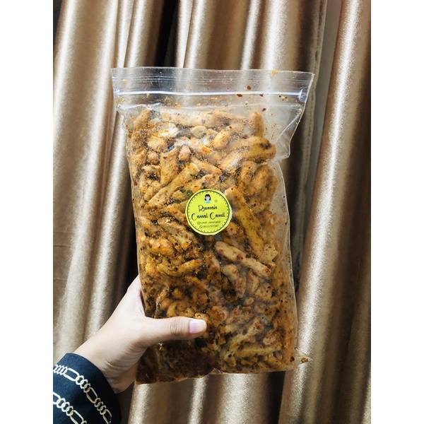 

Basreng pedas daun jeruk 500 gram